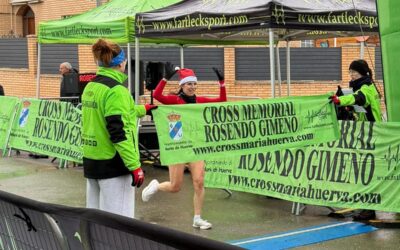 Monica Martínez gana el cross de María de Huerva