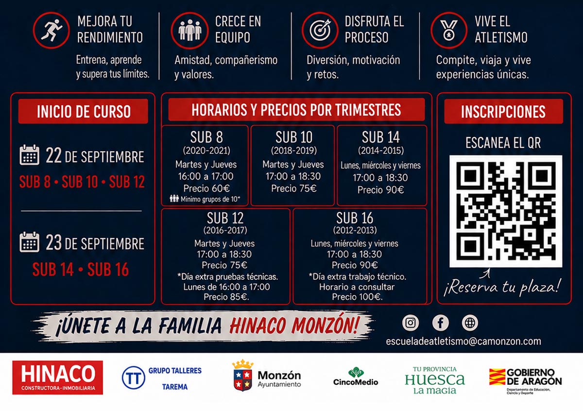 HORARIOS Y PRECIOS POR TRIMESTRES - 2